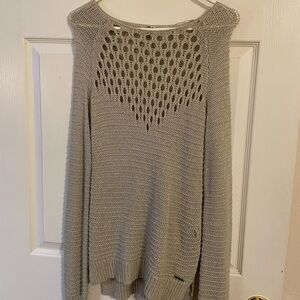 Women's Tan Knit Sweater